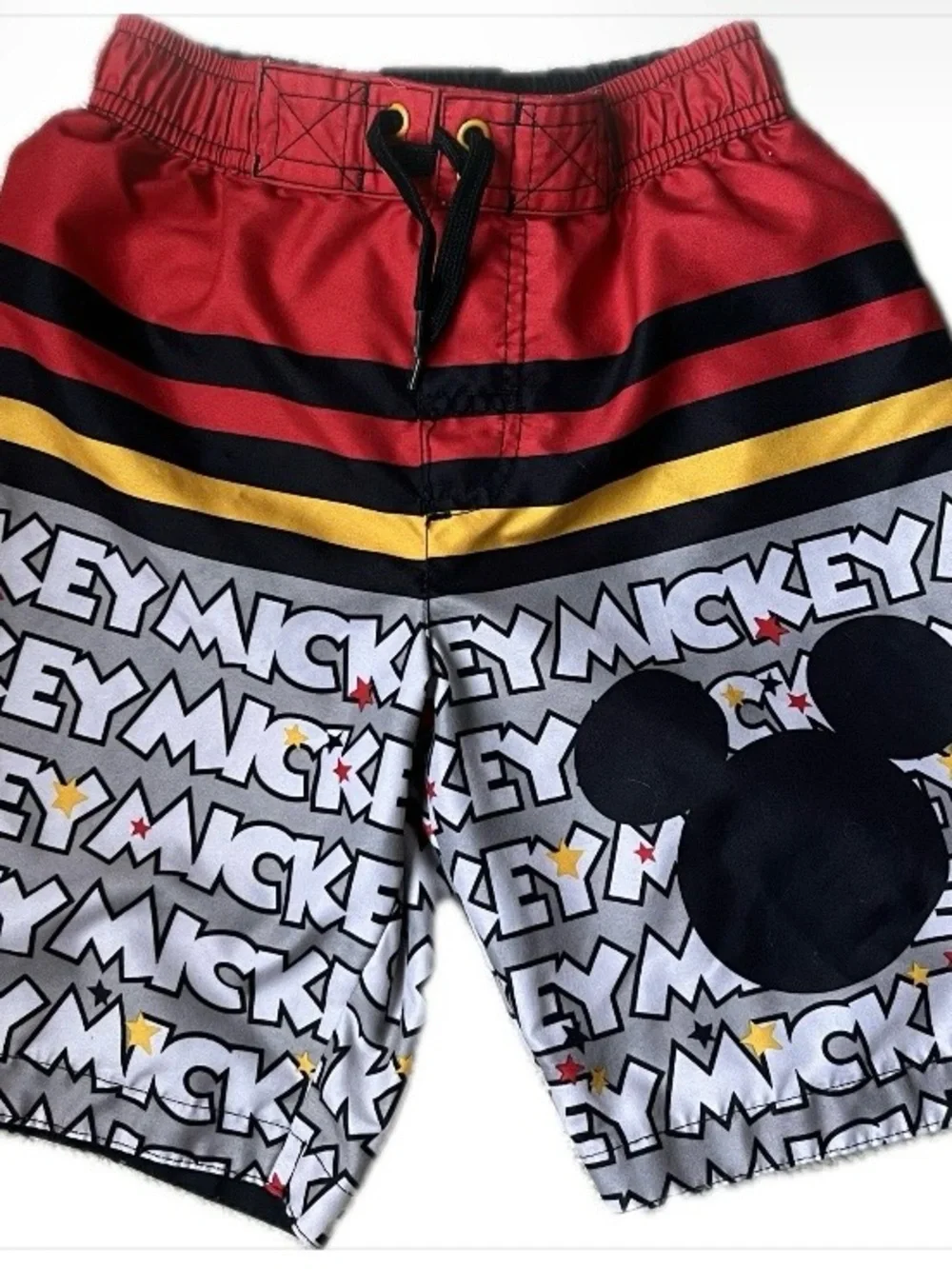 Disney Mickey Mouse Red, Black & Yellow swimsuit